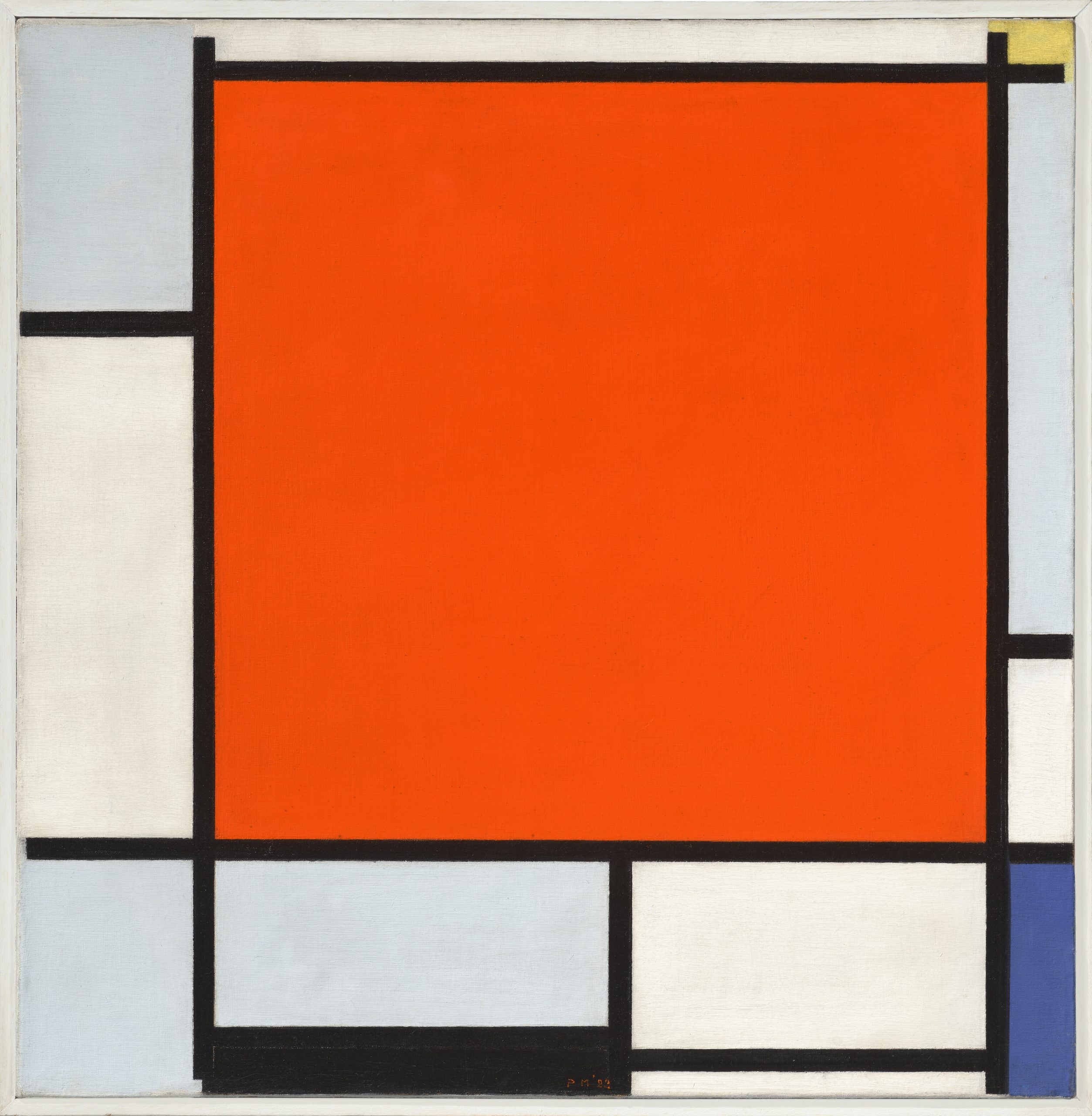 Rare Mondrian Sells for $47.6 Million at Christie's, Short of Record