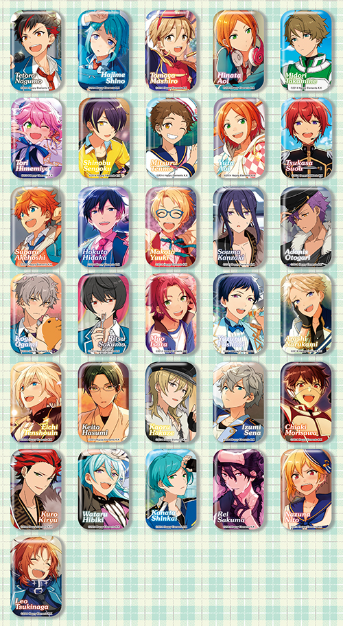 あんスタ・AGF限定商品「まるかくカンバッジ」の情報解禁