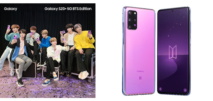 au限定、BTSとのコラボモデル「Galaxy S20+ 5G BTS Edition」を9月上旬