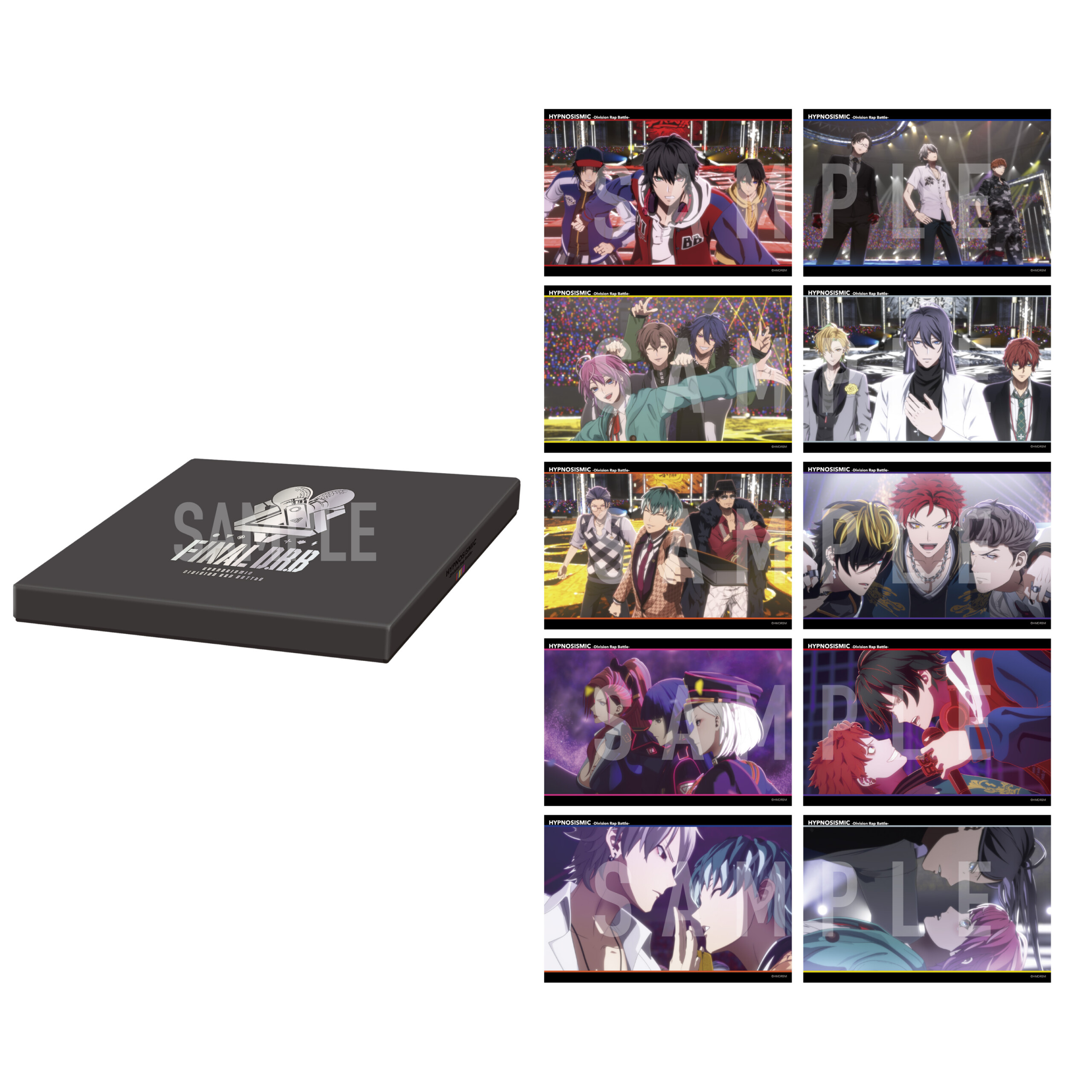 映画ヒプマイ音楽集『MIC AS ONE』ジャケット公開 / オリジナルグッズ