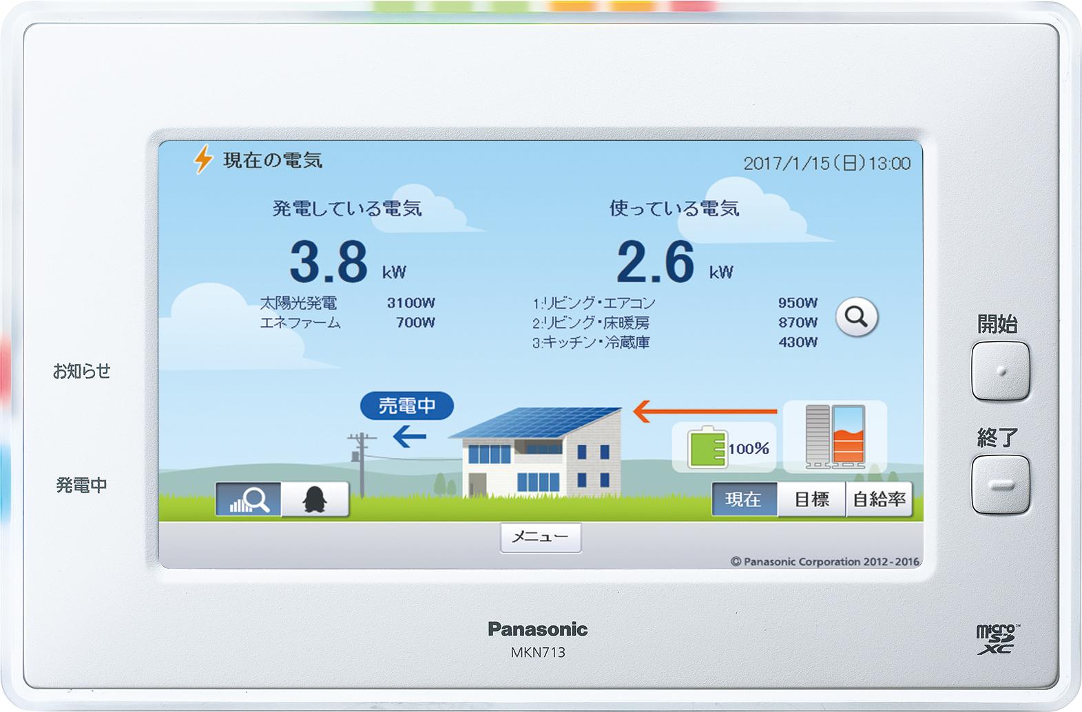 スマートHEMS(R)の中核機器 「AiSEG2（7型モニター機能付）」を発売