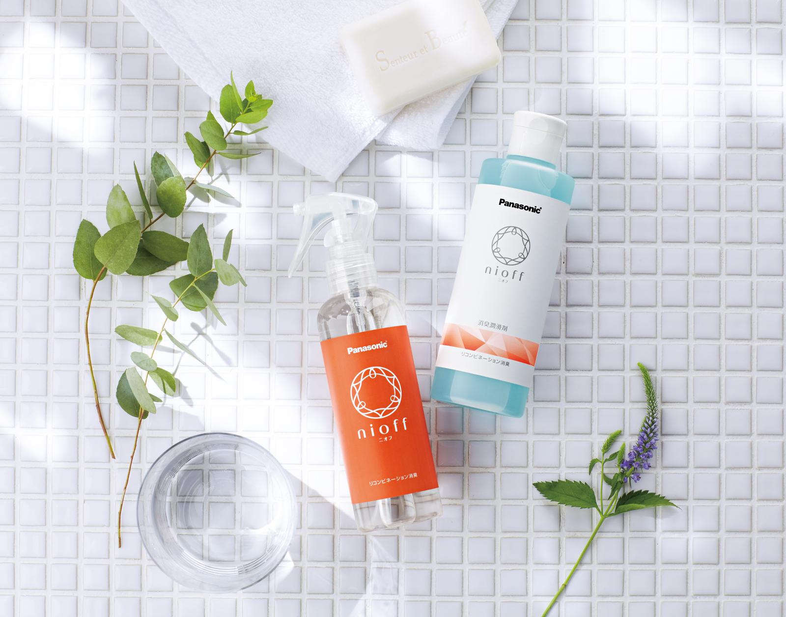 Panasonic nioff ニオフ ストーマ専用消臭潤滑剤 3本セット ニオフ消臭潤滑