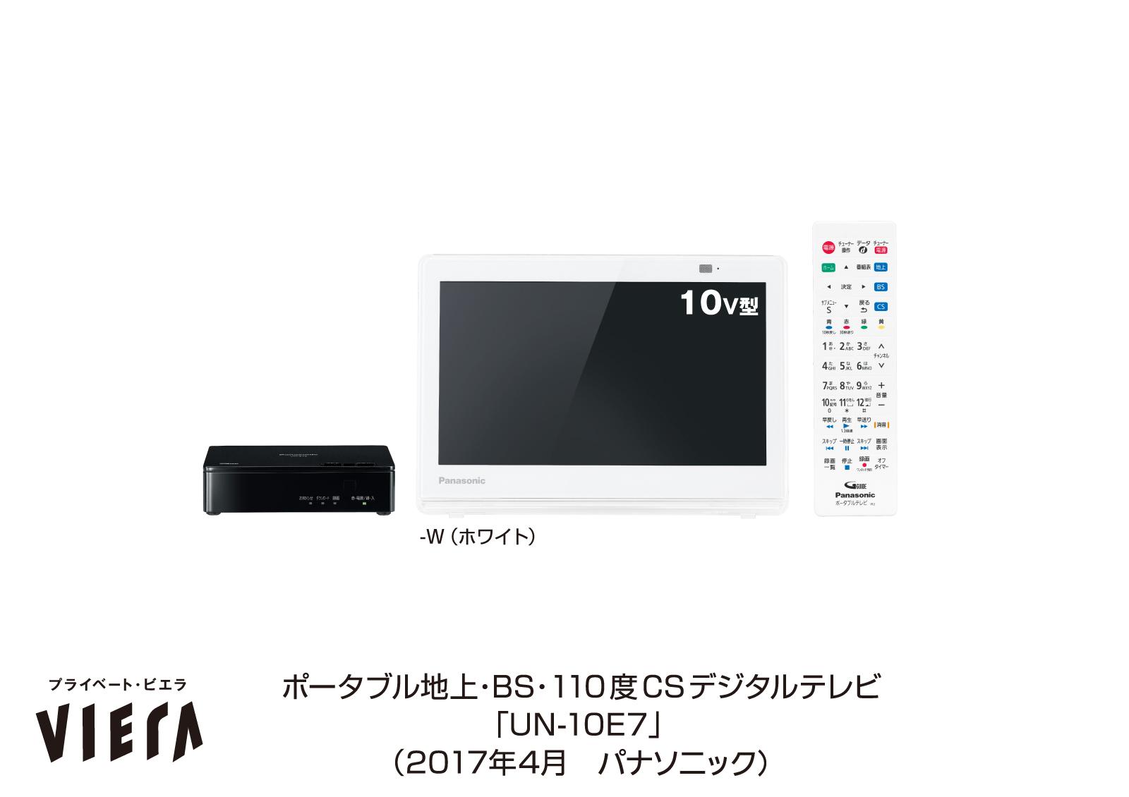 ポータブルテレビ「プライベート・ビエラ」 TD7、T7シリーズ、E7を発売