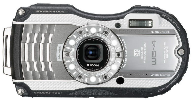 水深14mで水中撮影が可能なコンパクトデジタルカメラ「RICOH WG-4