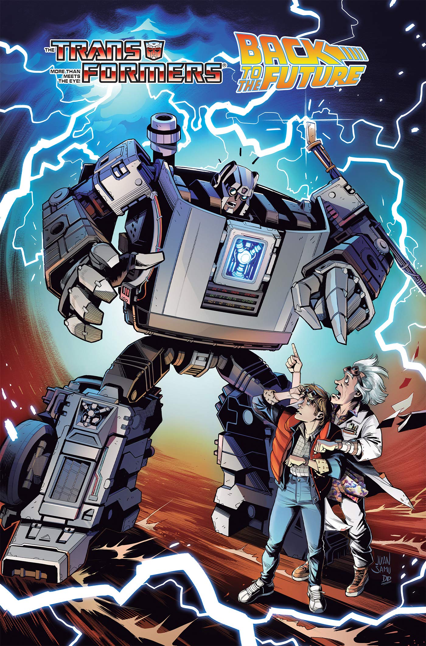 IDW's Transformers x Back To The Future, Trade Paperback Available