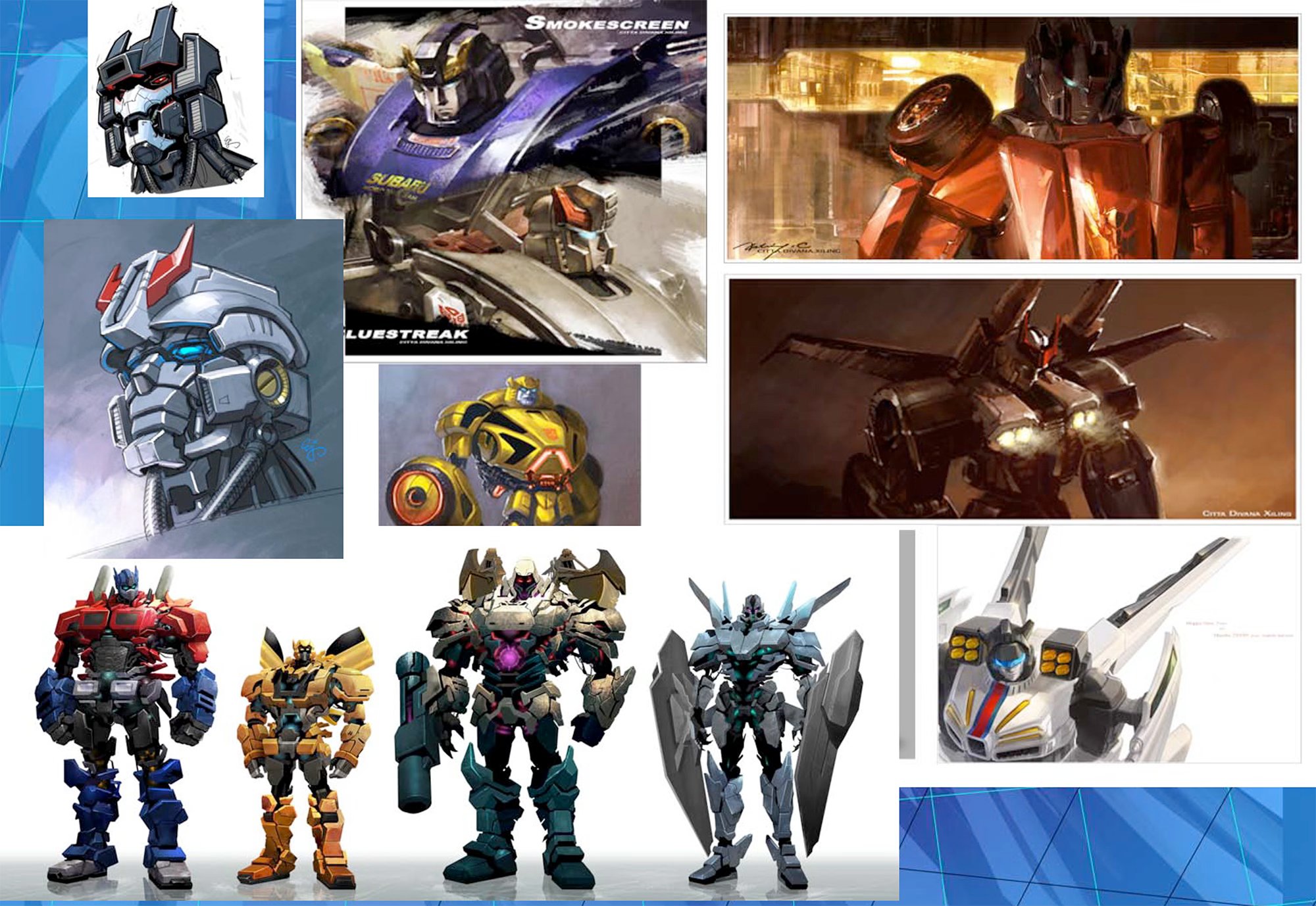 Transformes Prime Unseen Concept Art Images - Transformers News