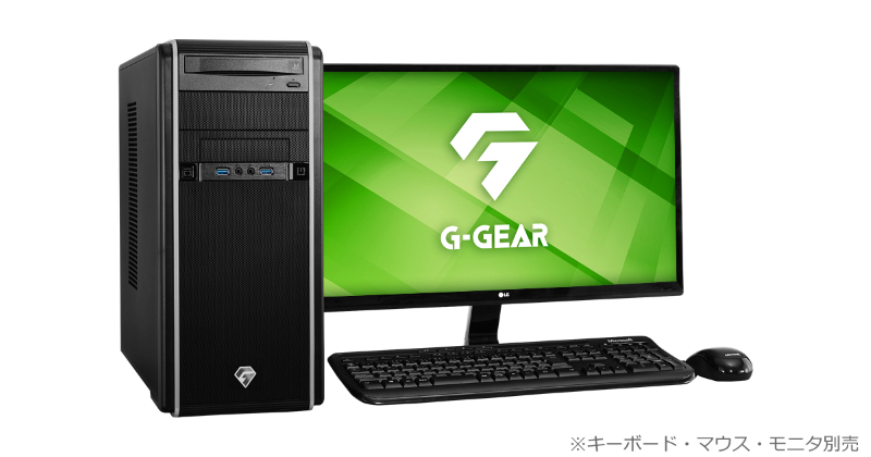TSUKUMO】G-GEAR、NVIDIA GeForce RTX 4060Tiを搭載したゲーミングPCの