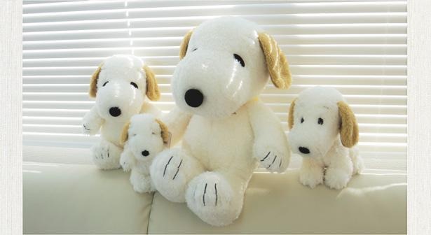 スヌーピーのきょうだい“アンディ”のぬいぐるみが登場！ふわふわ手触り