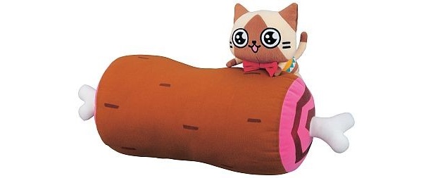 画像1 / 19＞“こんがり肉”がクッションに！「モンハン日記 ぽかぽか