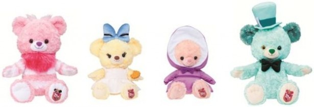 ユニベアシティがアリスのキャラに！4周年記念ぬいぐるみが登場