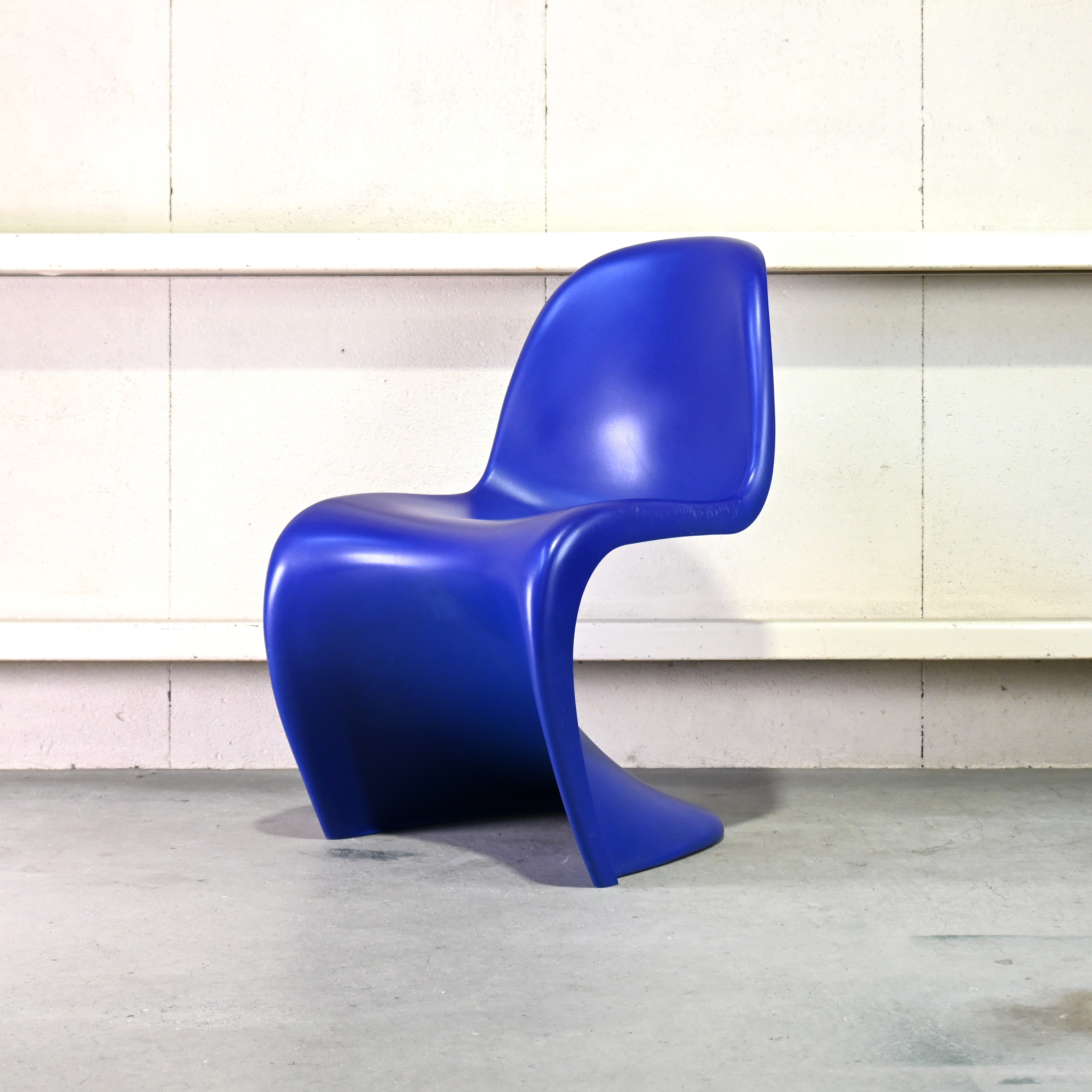Vitra Panton Chair Cantilever chair Verner Panton 2001's Blue