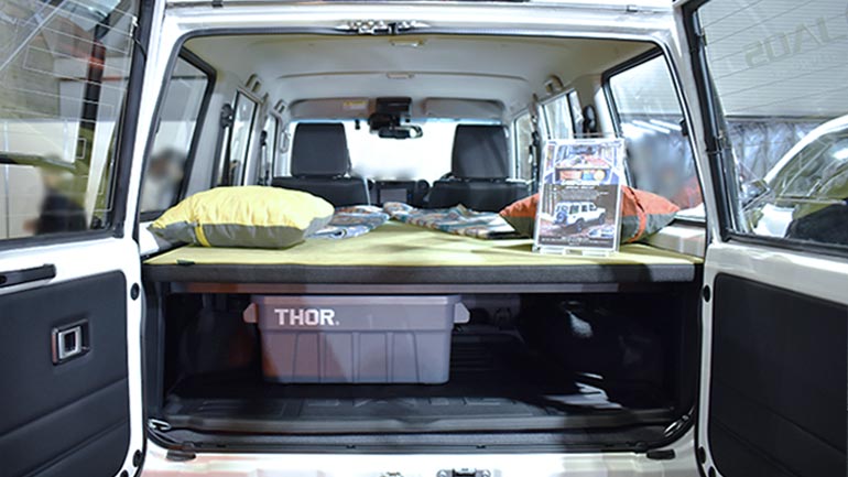 tagランクル 70 左右分割 プラド 荷台 ベッドキット アイアン ランクル