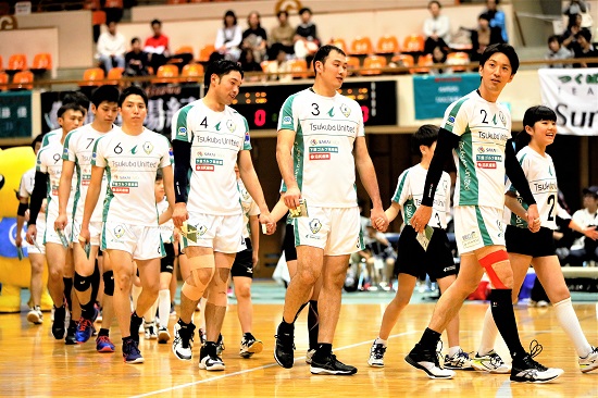 バレーボールV2リーグ開幕 つくばサンガイア 1勝1敗で発進