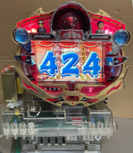 売り切れました］委託販売【レトロ：卓上パチンコ】初代 CR西部警察