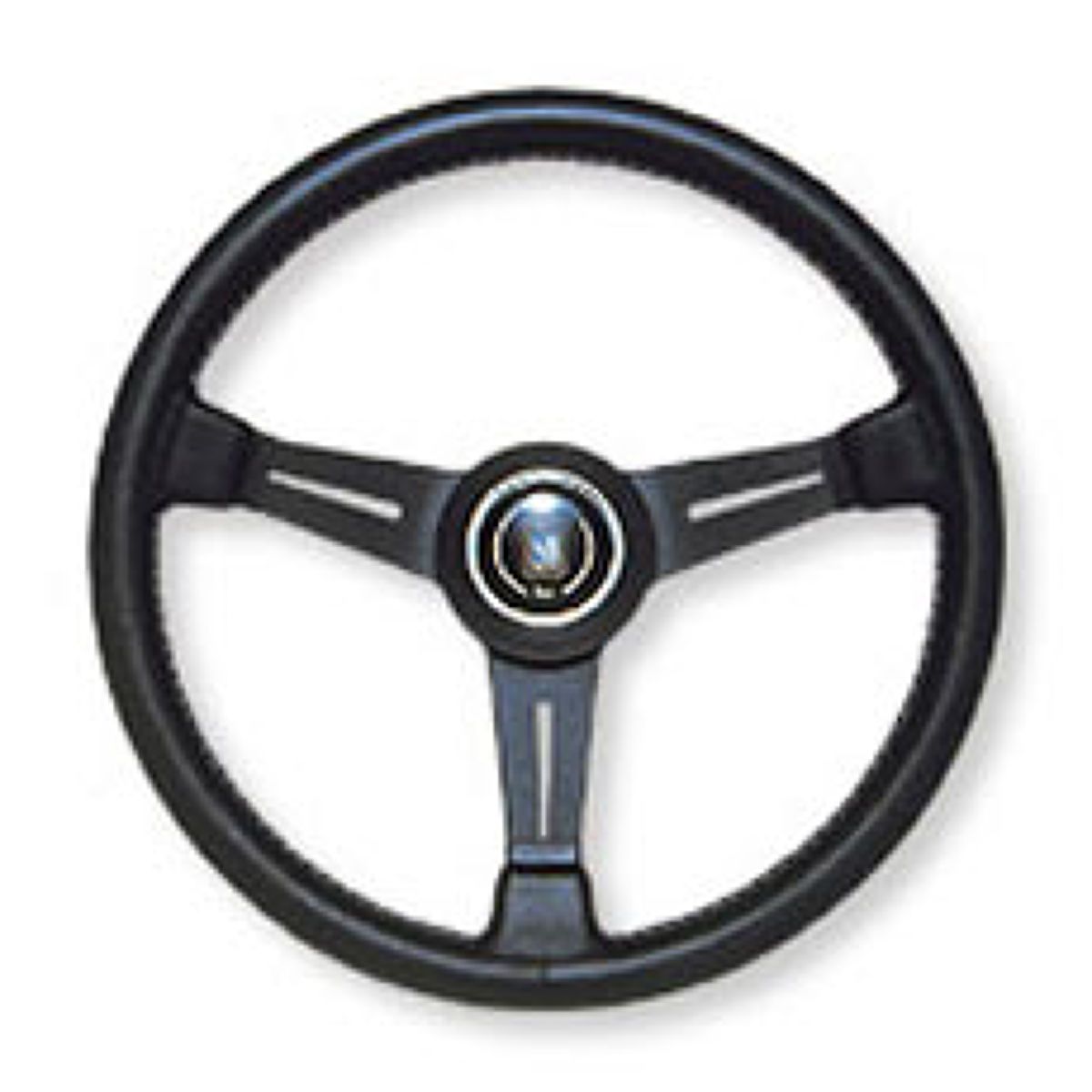 納期未定】NARDI CLASSIC ブラックレザー&ブラックスポーク 330ミリ