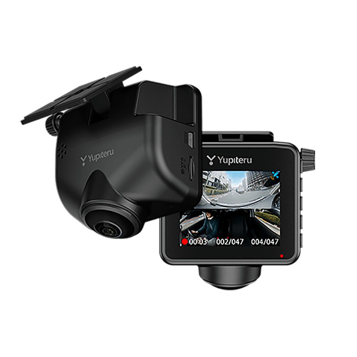 Yupiteru Q-21 全周囲360°ドライブレコーダー marumie（マルミエ