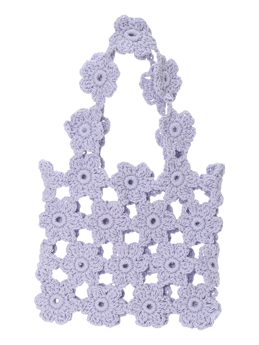 crochet KNIT flower bag – NKNIT
