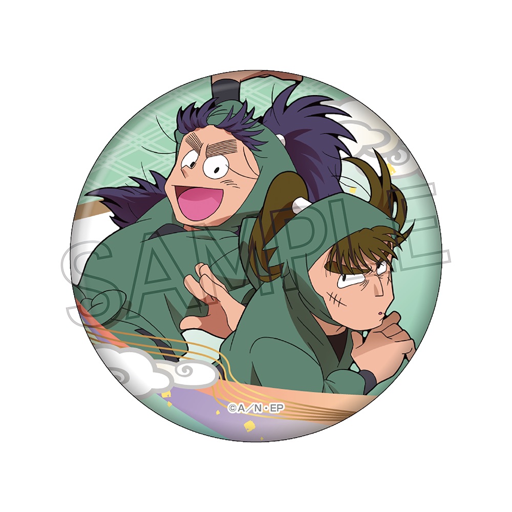 忍たま乱太郎 缶バッジ いろはの段 中在家＆七松 | NHK キャラクター