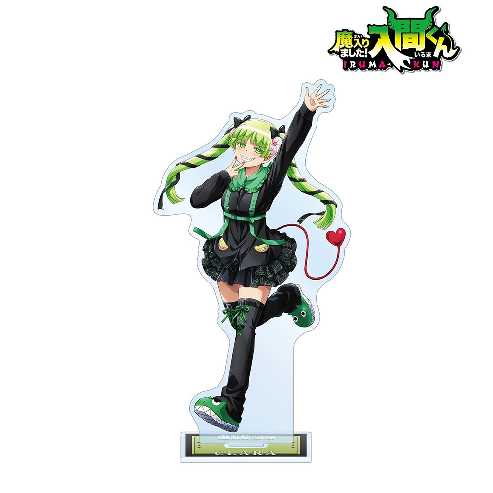 魔入りました！入間くん 描き下ろし ウァラク・クララ ブラックコーデ