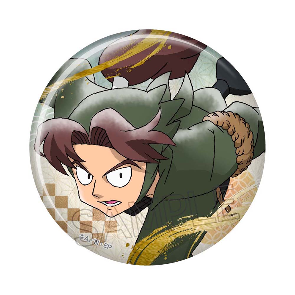 忍たま乱太郎 箔押し缶バッジ 山田利吉 | NHK キャラクターショップ