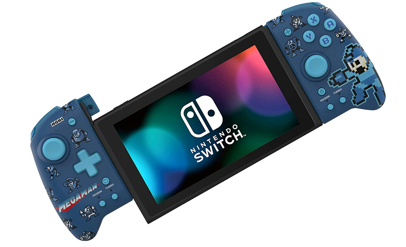 ホリからロックマンデザインの『グリップコントローラー for Nintendo