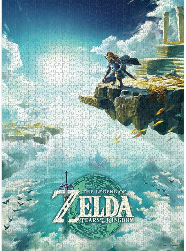 The Legend of Zelda Tears of The Kingdom 1000 Piece Jigsaw Puzzle