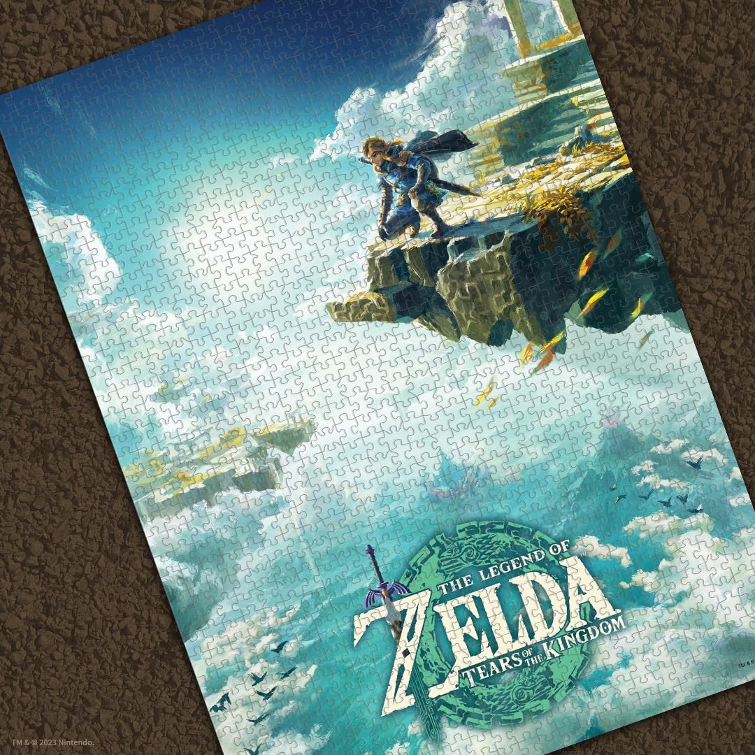The Legend of Zelda Tears of The Kingdom 1000 Piece Jigsaw Puzzle