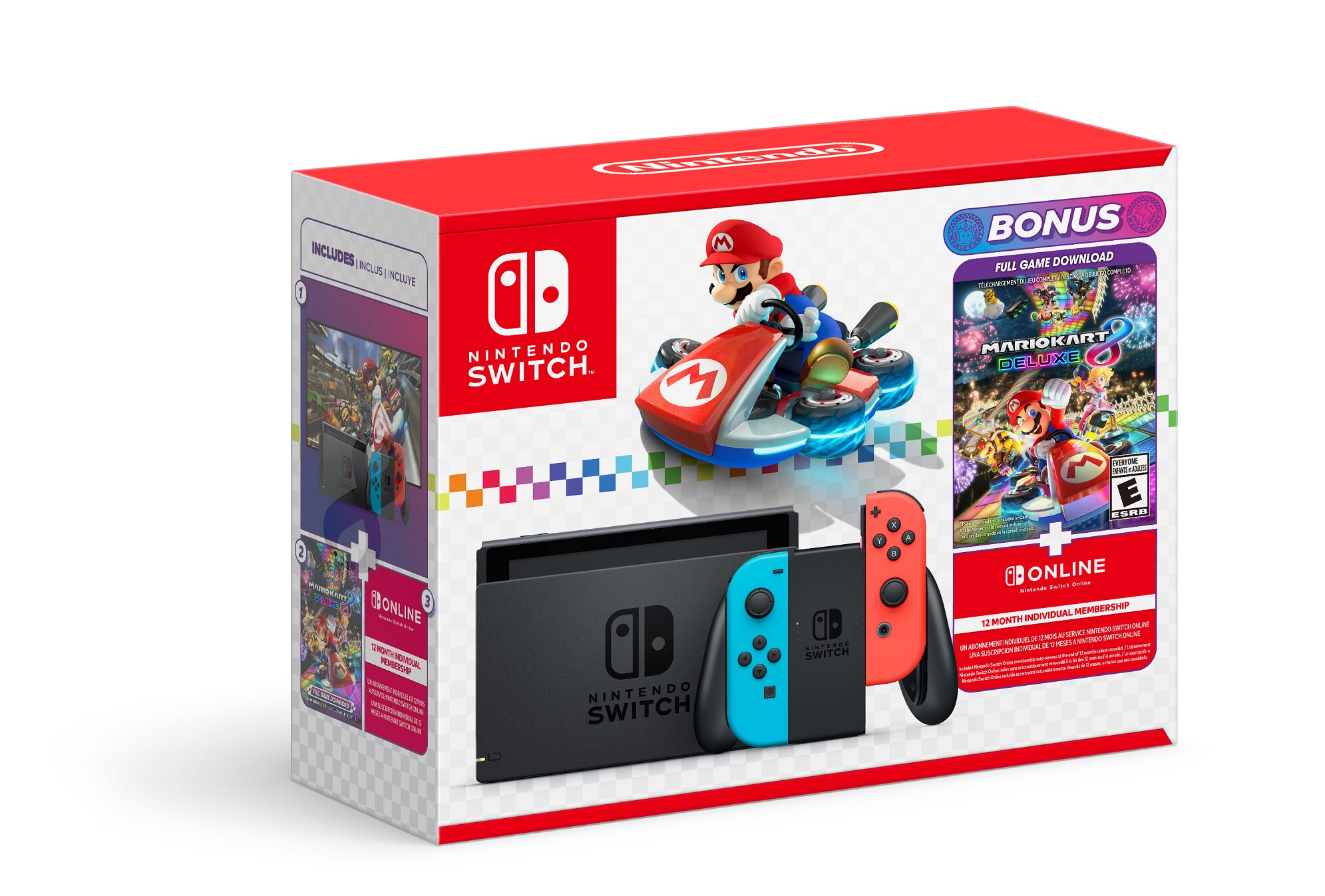 Nintendo Switch」本体と『マリオカート8 DX』のバンドルが北米向け