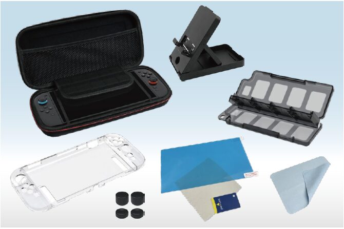ゲオ限定のSwitch 2向け『アクセサリーキット7点セット』が2025年6月5