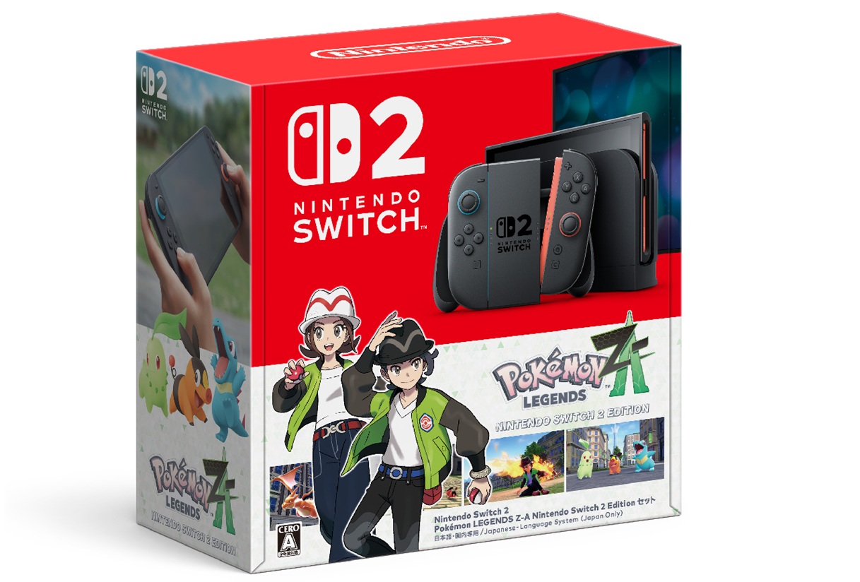 ゲオでは「Nintendo Switch 2 Pokémon LEGENDS Z-A セット」の予約受付