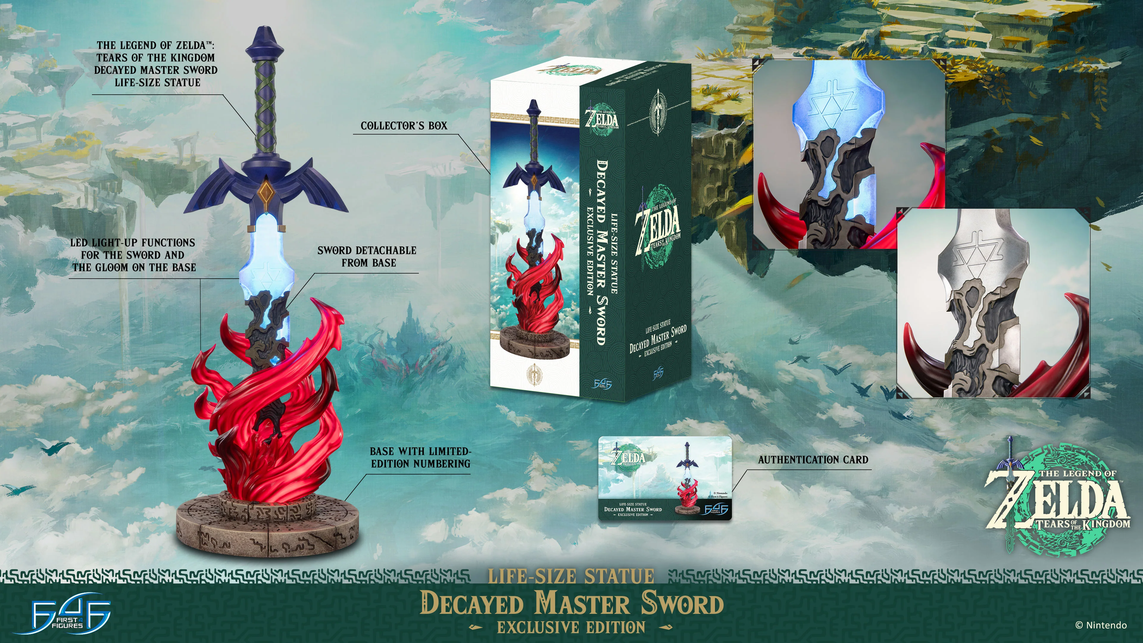 The Legend of Zelda: Tears of the Kingdom Decayed Master Sword