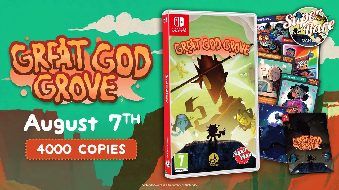 Great God Grove physical release planned for Nintendo Switch