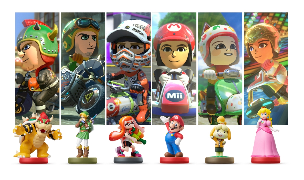 Mario Kart 8 Deluxe includes outfit tied to Inkling amiibo