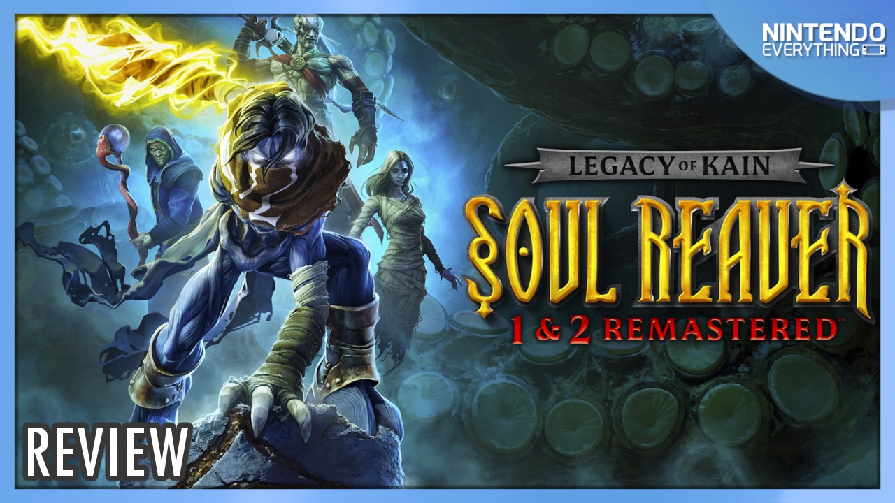 Legacy of Kain Soul Reaver 1 & 2 Remastered review for Nintendo Switch