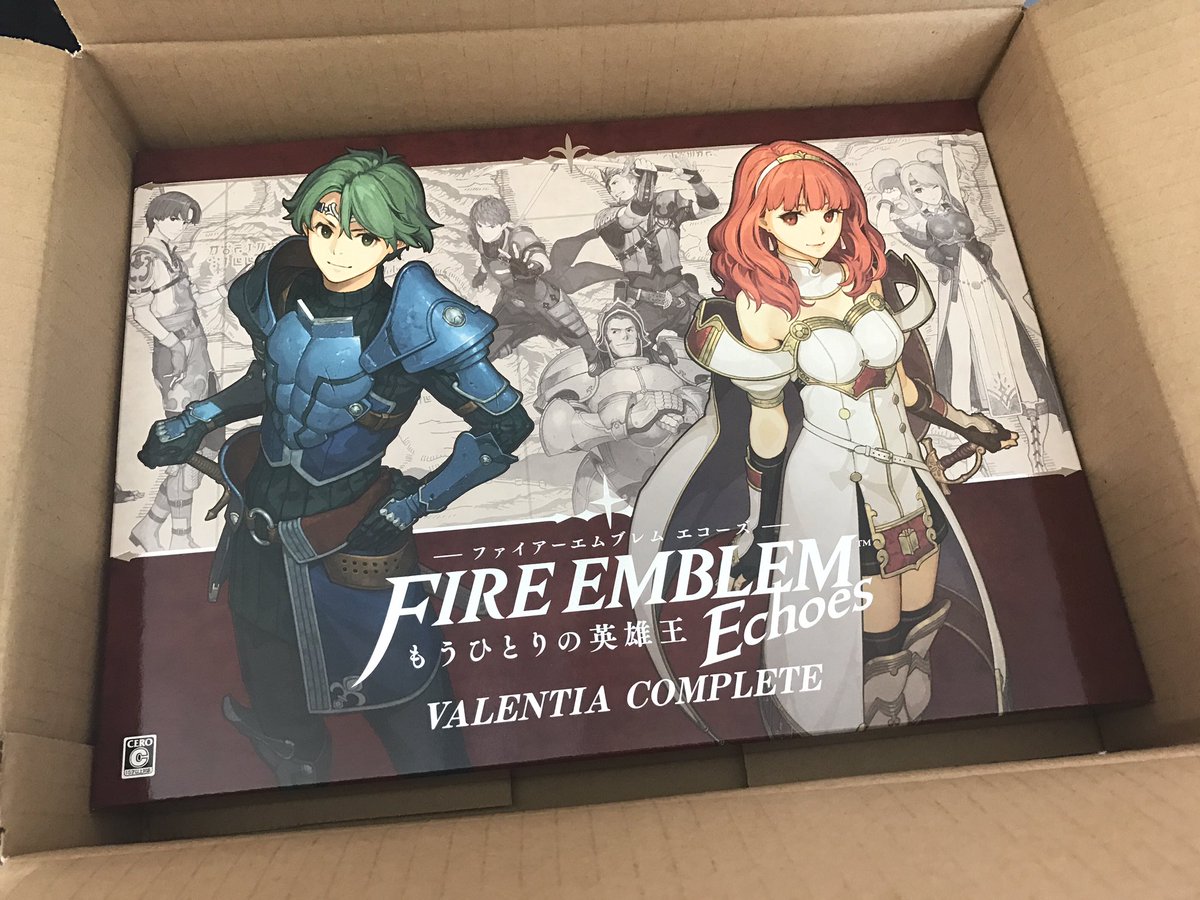 Photos of the Fire Emblem Echoes - Valentia Complete edition