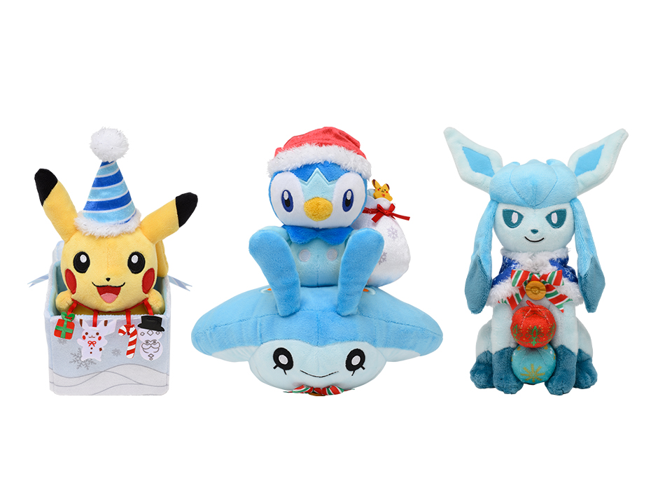 Pokemon Center Japan's “Christmas In The Sea” Plushies Up For Pre