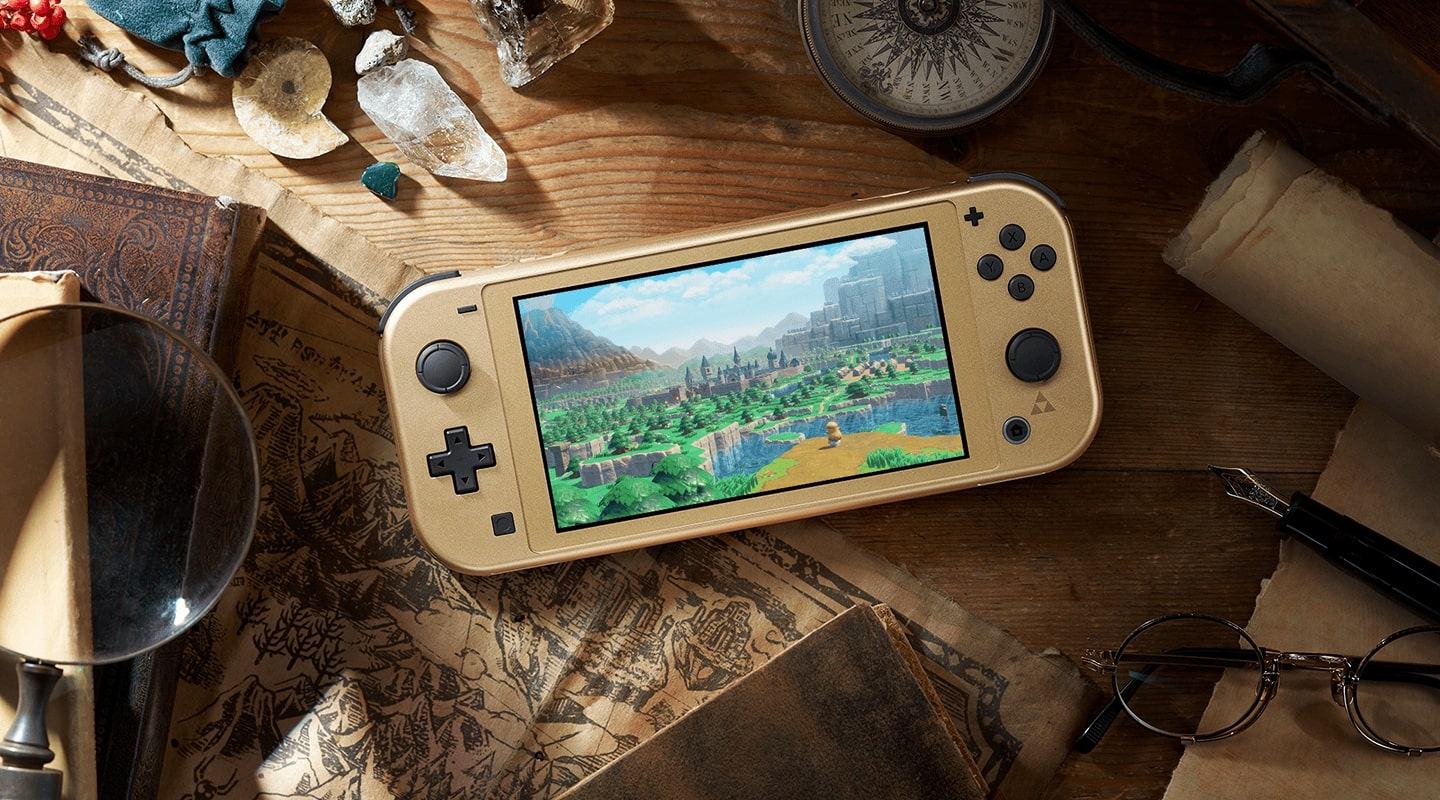 Check out the stunning new Nintendo Switch Lite: Hyrule Edition