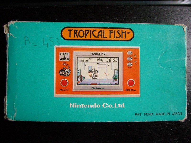 Game & Watch Tropical Fish New WideScreen - Nintendo Museum