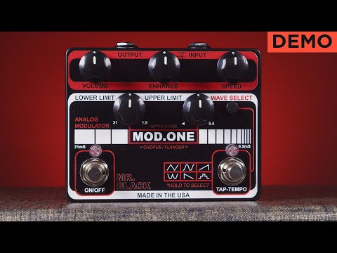 Mr. Black - Mod.One | コーラス フランジャー ギター エフェクター