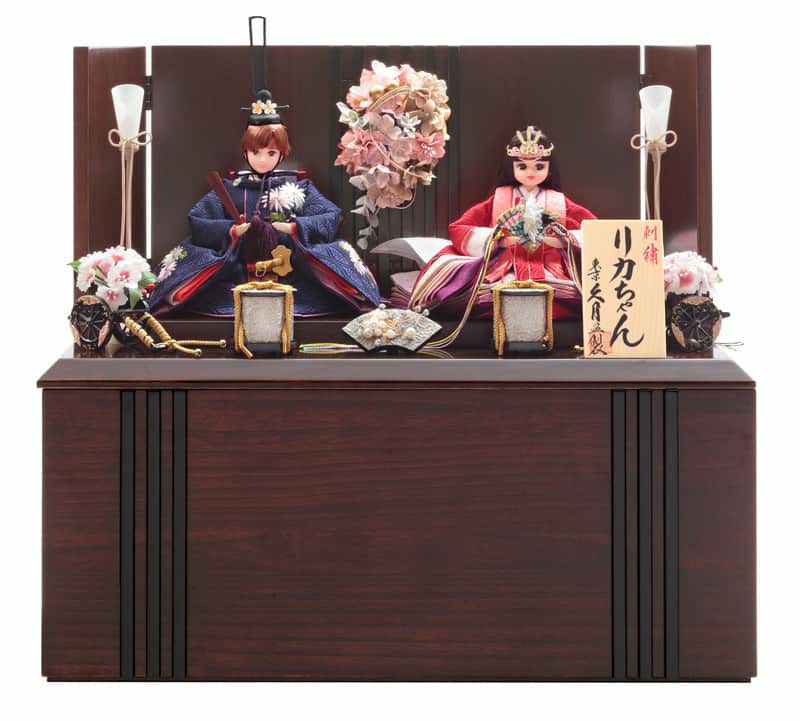 リカちゃんひな人形（完全限定雛人形）久月 | 人形屋ホンポ本店