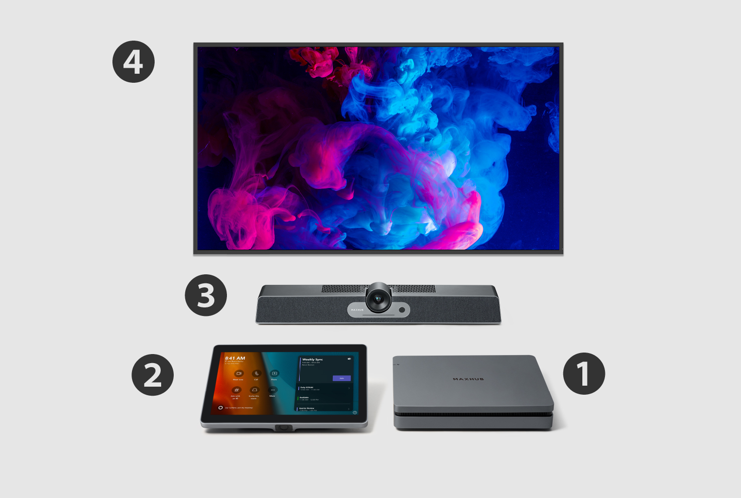 Microsoft Teams Rooms専用機器 MAXHUB「MTRシリーズ」購入予約開始