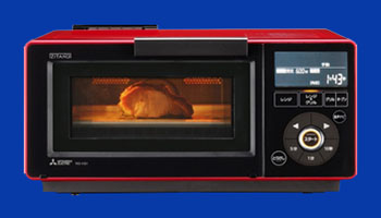 音声ガイド付レンジグリル 三菱電機 ZITANG RG－HS1－W