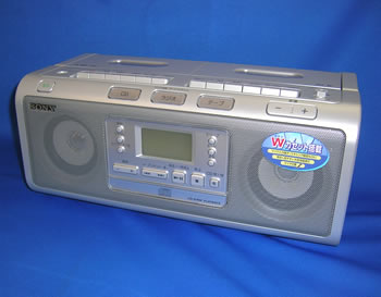 ダブルラジカセ ソニー CFD－W78