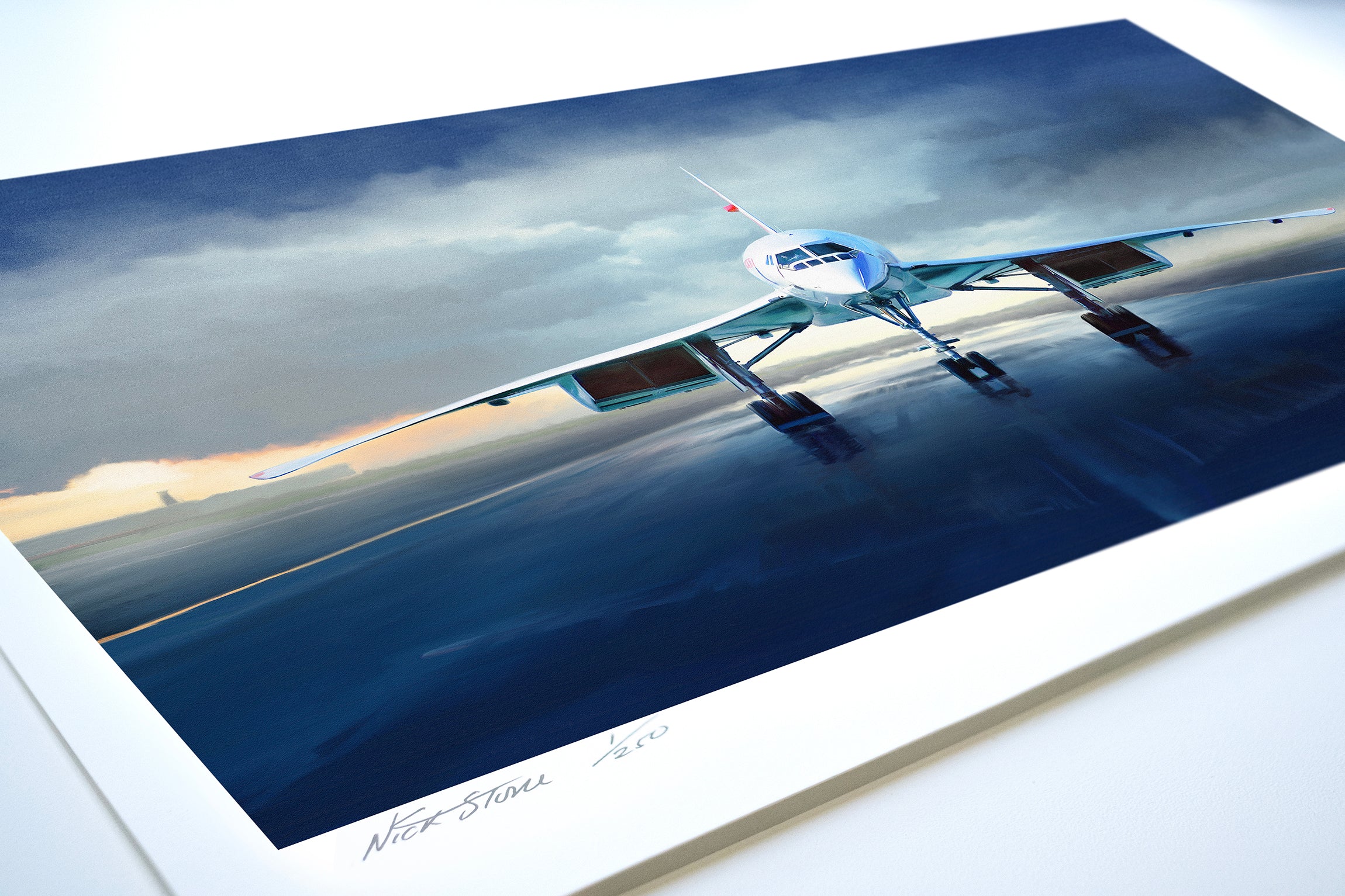 Concorde Limited Edition Art Print - Nick Stone Art
