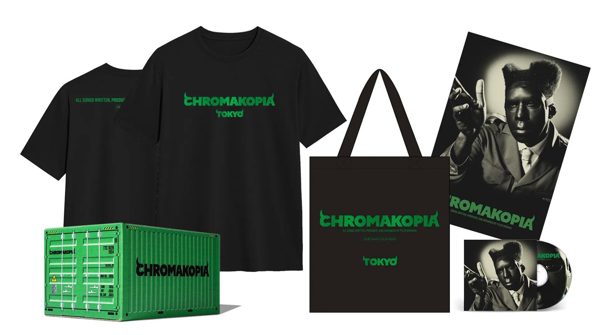 Japan-Exclusive CHROMAKOPIA Box Set Released for Tyler, the