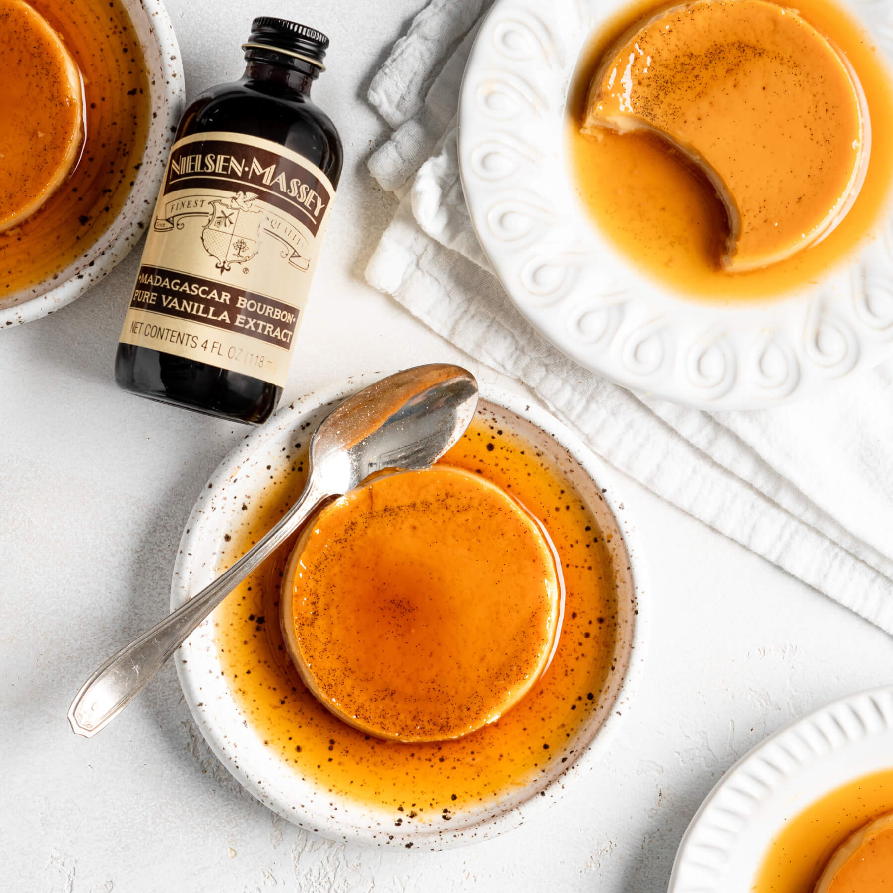 Cardamom-Butterscotch Flan - Nielsen-Massey Vanillas