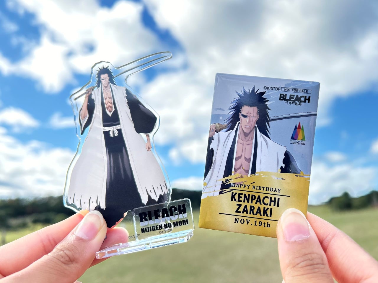 歴代最強の剣八・更木剣八の生誕祭！】11月19日（火）から限定缶バッジ