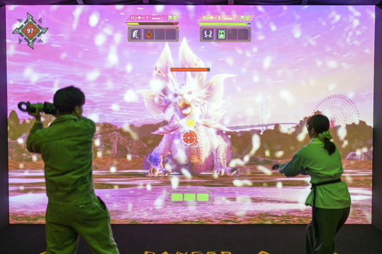 泡まみれの死闘！？】“リアル狩猟体験”でタマミツネ（Mizutsune）を