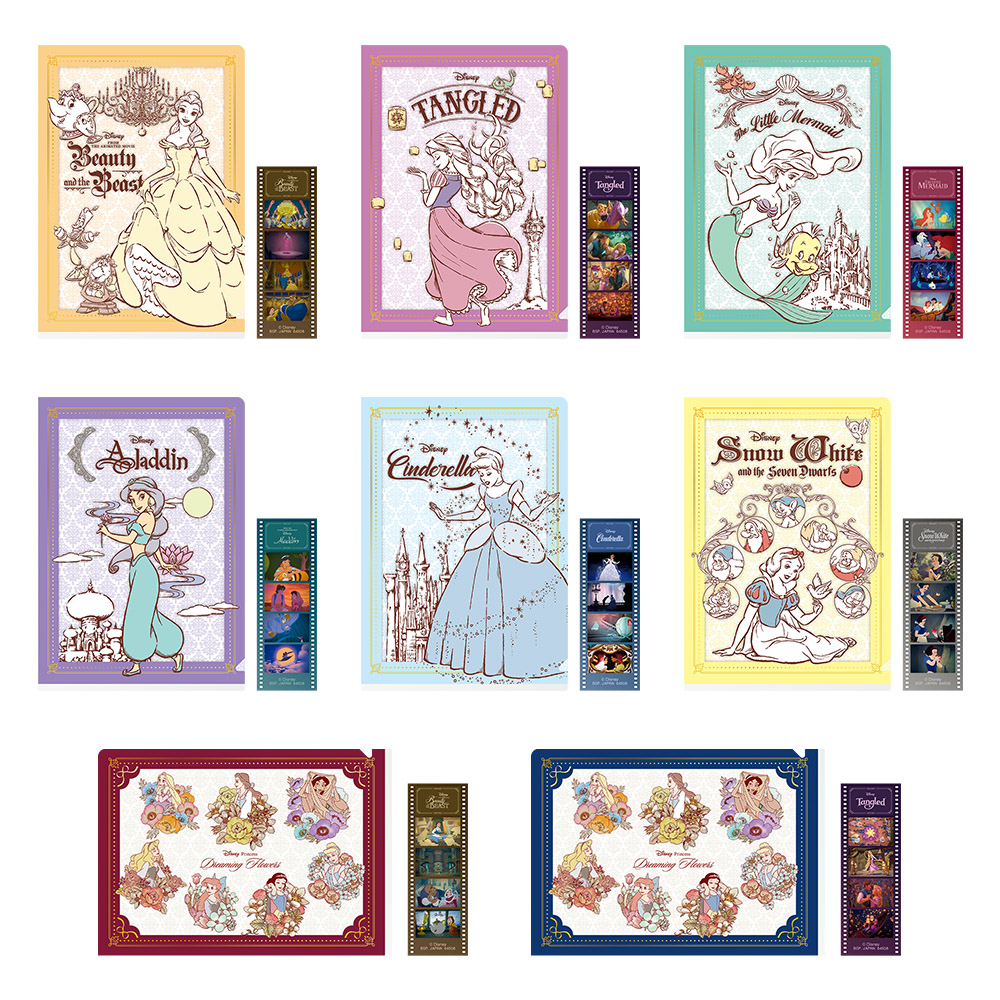 ディズニープリンセス×一番くじ」Dreaming Flowersがテーマの新作