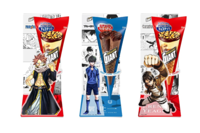 進撃の巨人』『ブルーロック』『FAIRY TAIL』×ジャイアントコーン 9月1
